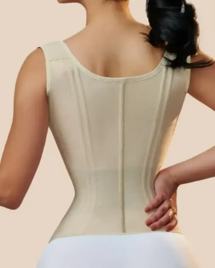 Reloj de arena - Chaleco Moldeador de Cintura para Mujer – Estilo Corset y Control Total